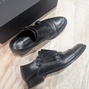 THURSDAY Men's Black Leather Saint Shoe Size 8.5 Dress Shoe Casual